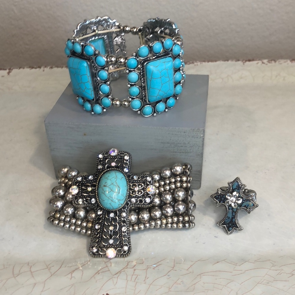 Turquoise jewelry set